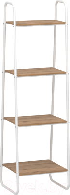 Стеллаж ЗМИ Скандинавия 14 / СТСП14 (белый) - фото