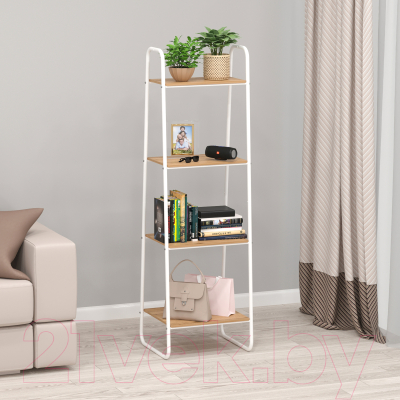 Стеллаж ЗМИ Скандинавия 14 / СТСП14 (белый)