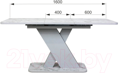 Обеденный стол Аквилон Аврора раздвижной