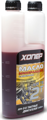 Моторное масло Хопер Для 2-х тактных двигателей с дозатором API TВ - фото