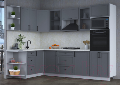 Готовая кухня Интерлиния Тренд 1.68x2.8 ВТ левая