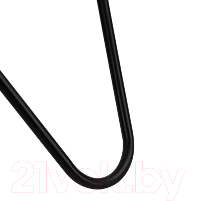 Журнальный столик Мебелик BeautyStyle 20 (серый бетон/черный)