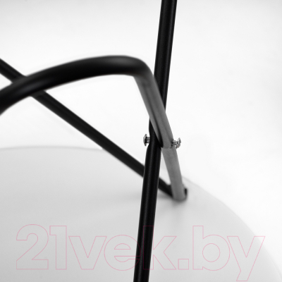 Журнальный столик Мебелик BeautyStyle 20 (серый бетон/черный)