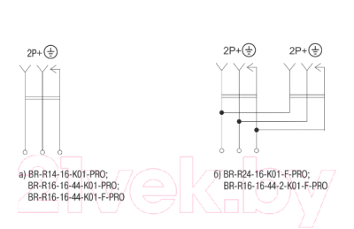 Розетка IEK Brite BR-R14-16-K01-PRO