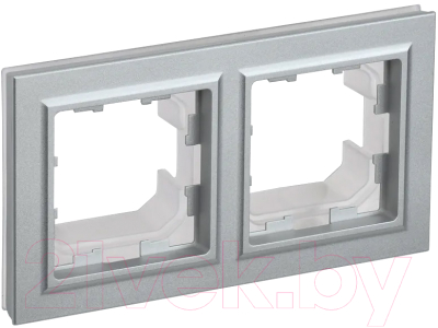 Рамка для выключателей и розеток IEK Brite BR-M22-44-K47 - фото