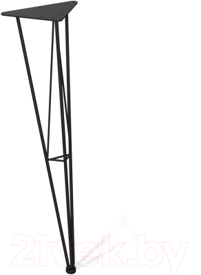 Обеденный стол Sheffilton SHT-TU10/TT 90 МДФ (черный муар/серый мрамор)