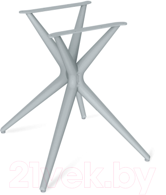 Обеденный стол Sheffilton SHT-TU30/TT 90 МДФ (серый/серый мрамор)