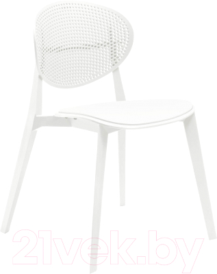 Стул Sheffilton SHT-S111-P (белый/белый) - фото
