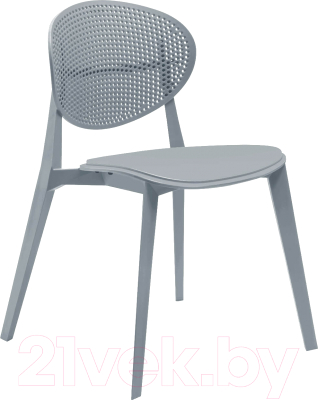 Стул Sheffilton SHT-S111-P (серый/серый) - фото