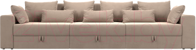 Диван Лига Диванов Майами Long 69 (велюр бежевый)