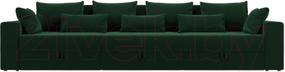 Диван Лига Диванов Майами Long 69 (велюр зеленый)