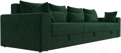 Диван Лига Диванов Майами Long 69 (велюр зеленый)