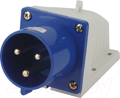 Вилка штепсельная ЭРА VS-32-2P-PE-IP44 / Б0032858 - фото