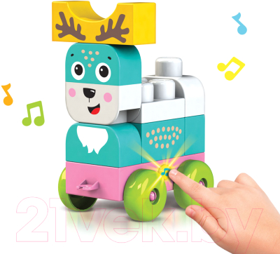 Игрушка-конструктор Азбукварик Talky Blocks. Олененок / 2821