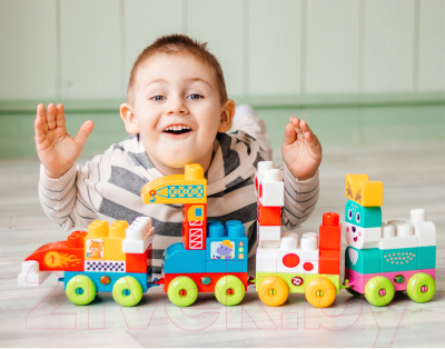 Игрушка-конструктор Азбукварик Talky Blocks. Олененок / 2821