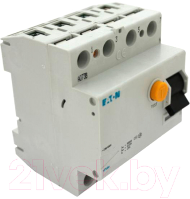 Устройство защитного отключения Eaton PF6 4P 25A 300мА 4M / 286506 - фото