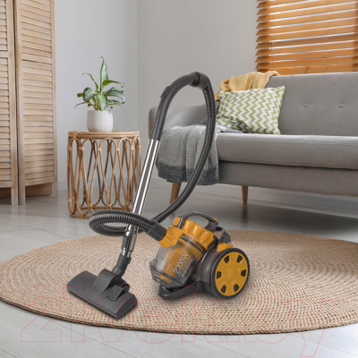 Пылесос Endever SkyClean VC-640 (светло-оранжевый/серый)