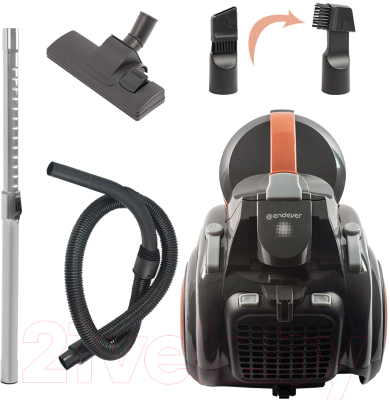 Пылесос Endever SkyClean VC-650 (оранжевый/серый)