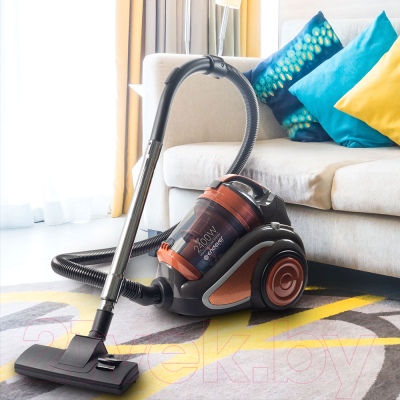 Пылесос Endever SkyClean VC-650 (оранжевый/серый)