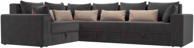 Диван угловой Лига Диванов Майами Long 92 левый - фото