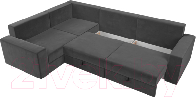 Диван угловой Лига Диванов Майами Long 92 левый