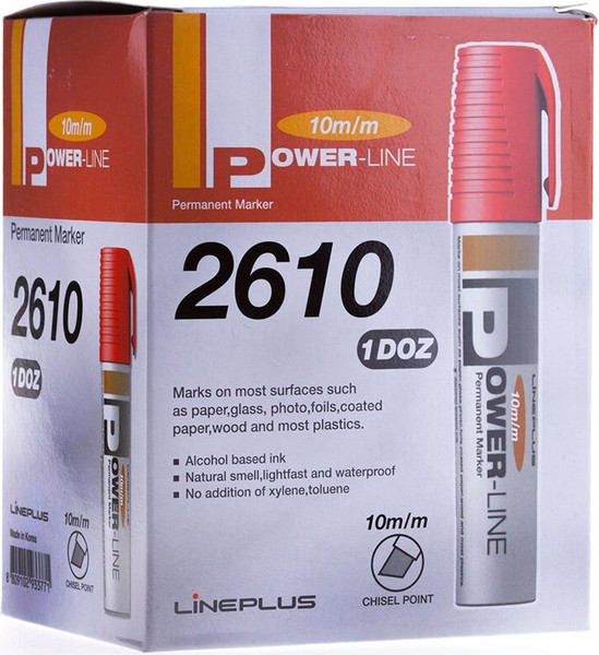 Маркер перманентный Line Plus PER-2610