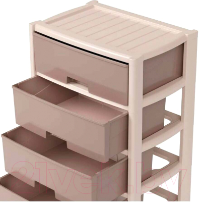 Комод пластиковый Альтернатива Колорит / М8760