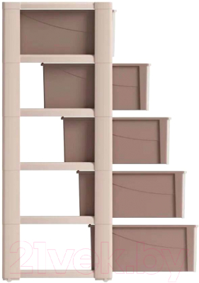 Комод пластиковый Альтернатива Колорит / М8760