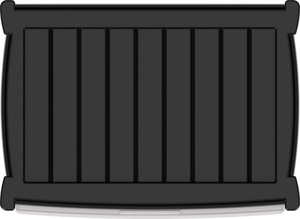 Комод пластиковый Альтернатива Колорит / М8764