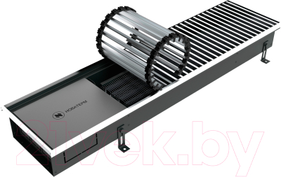 Конвектор внутрипольный Новатерм НТ-В-075/35/390 (алюминий) - фото