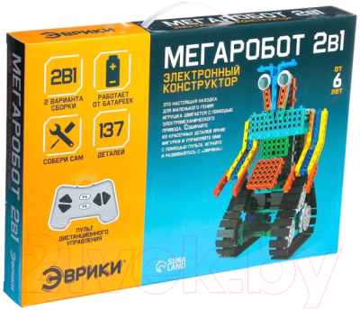 Конструктор управляемый Эврики Мегаробот / 3584365 - фото