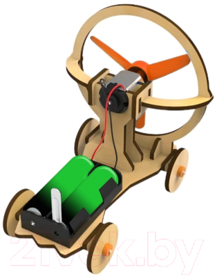 Конструктор электромеханический Эврики Аэромобиль / 5351698