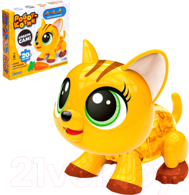 Конструктор электромеханический Эврики Робототехника. Робот-котик / 4425089