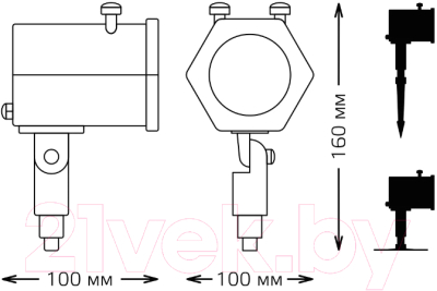 Прожектор сценический Gauss Holiday / HL090
