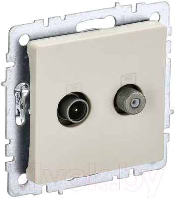 Розетка IEK Brite BR-AF20-O-K10 - фото