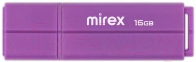 Usb flash накопитель Mirex Line Violet 16GB (13600-FMULVT16) - фото