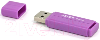 USB flash накопитель Mirex Line Violet 32GB (13600-FMULVT32)