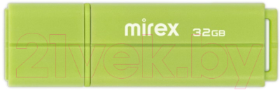 Usb flash накопитель Mirex Line Green 32GB (13600-FMULGN32) - фото