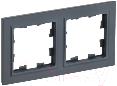 Рамка для выключателей и розеток IEK Brite BR-M22-K53 - фото
