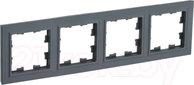 Рамка для выключателей и розеток IEK Brite BR-M42-K53 - фото