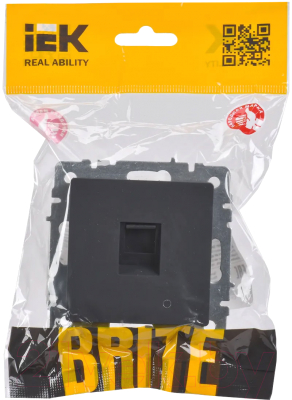 Розетка IEK Brite BR-K10-1-K53