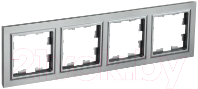 Рамка для выключателей и розеток IEK Brite BR-M42-K46 - фото