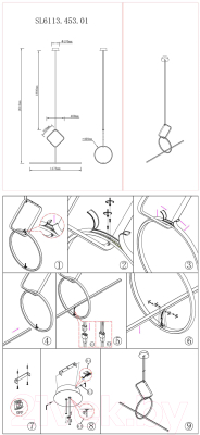 Потолочный светильник ST Luce SL6113.453.01