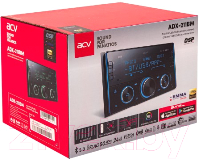 Бездисковая автомагнитола ACV ADX-211BM