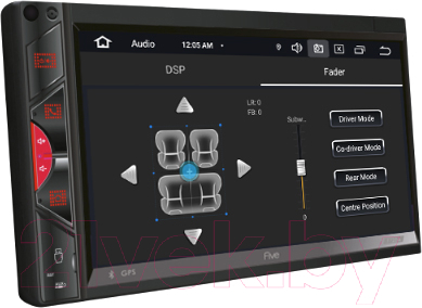 Бездисковая автомагнитола Five F730A - фото