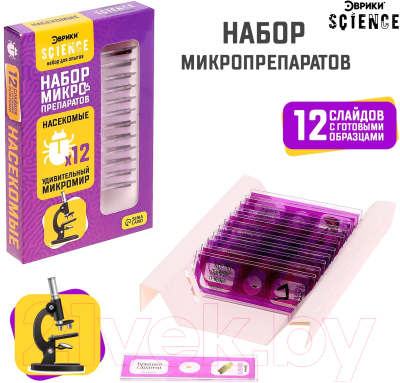 Набор микропрепаратов Эврики Набор микропрепаратов / 7670833