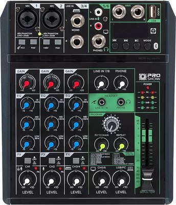 Микшерный пульт PS Sound AMX-NS8FX - фото