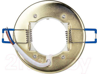 Точечный светильник ЭРА DK97 GD/BK / Б0057460