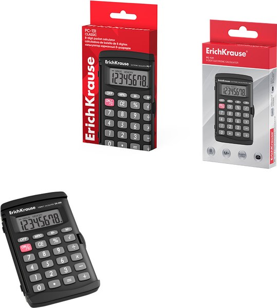 Калькулятор Erich Krause PC-131 / 57519