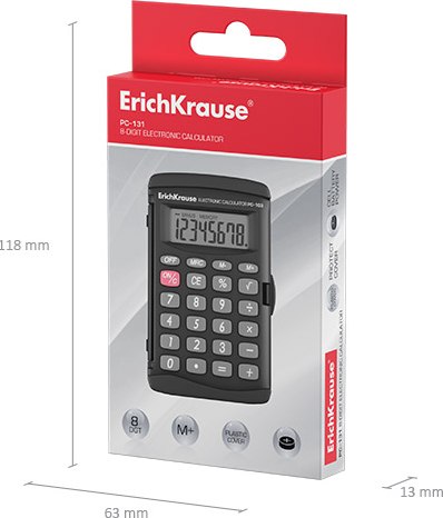 Калькулятор Erich Krause PC-131 / 57519